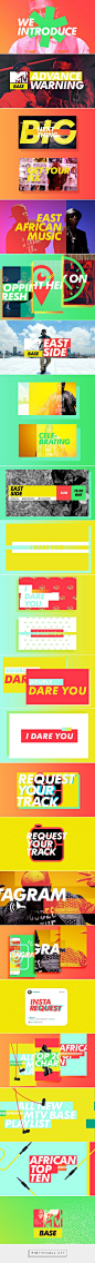 MTV Base Imaging Update on Behance... - a grouped images picture - Pin Them All: 