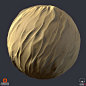 Desert Sand , .: Dete :. : Material Study of soft sweeping sand dunes. 100% Substance Designer, rendered in Marmoset.