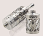 New Aspire Nautilus with Pyrex Tank and Stainless Skeleton Cage: 