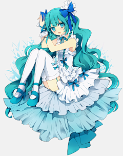 羔小咩采集到初音未来