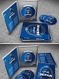 光盘封面设计效果图CD展示模板素材PSD智能分层提案神器包装贴图-淘宝网