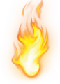 火焰 流星 火球 子弹 火花 PNG透明背景素材 (23)