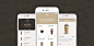 eCommerce Mobile App UI Kit 50 Screens Sketch Format Ena Bacanovic