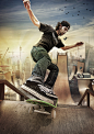 Photo Manipulation  - Skate : Photo Manipulation  - Photohttp://huaban.com/favorite/design/#shop CS6