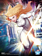 Marvel Battle Lines Artwork - Cloak & Dagger, HAJE 714 : Marvel Battle Lines Artwork - Cloak & Dagger