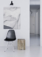 White, quite, calm - via Coco Lapine Design