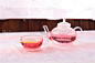 锅,茶杯,熔锅,红茶,下午茶,午休时间,餐桌,水平画幅,膳食,饮料