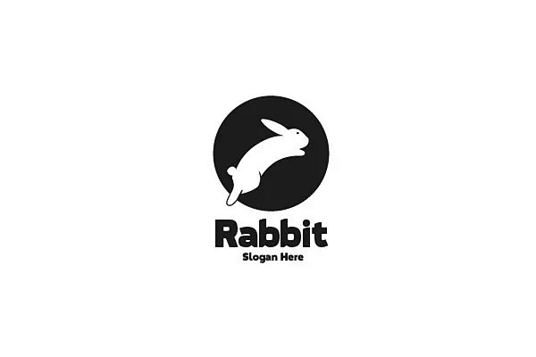 logo设计 兔子logo logo创意...