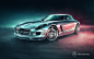 Mercedes-Benz SLS AMG : Personal work