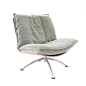 软垫单人椅家具元素PNG