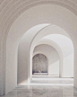 White Hall | White Arches | All White Spaces