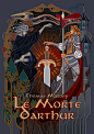 cover for Le Morte d'Arthur by breath-art