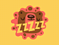 ZZZZZ zzz bear gif airtime animated sticker app