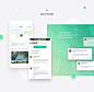 Harmony UI Kit : Harmony UI Kit for Sketch - Location-oriented mobile app concept to find, share and rate hiking places around you. It will help you kick start your next map-based application with it's clean and modern look. Harmony includes over 10 iOS r