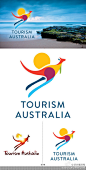 标志情报局：【澳大利亚旅游局推出新LOGO】澳大利亚旅游局2月6日宣布推出新的旅游形象标志，新标志继续沿用袋鼠图案，不同的是新的标志赋予了更多现代的色彩和活力，反映出澳大利亚丰富多彩的旅游景观。据澳大利亚旅游局负责人Andrew McEvoy介绍... 据悉，新形象由Interbrand悉尼办公室设计。http://t.cn/zjxmkj9