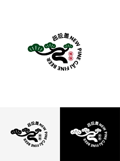 奈何q采集到vi设计logo设计