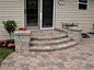 front porch stairs | Bing : curved front porch steps