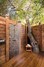 Outdoor Shower: 