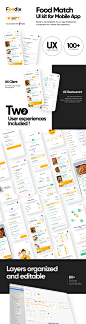 #APP模板#
餐厅/客户点餐端外卖送/订餐app ui源文件sketch xd fig模板