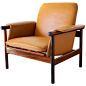 1STDIBS.COM - Sam Kaufman Gallery - Danish Lounge Chair in Solid Brazil Rosewood and Leather ($500-5000) - Svpply: 