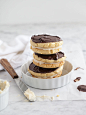Chocolate and Orange Sandwich Cookies with Cream Cheese Filling
