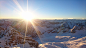 太阳, 日出, Zugspitze, 纳特, 光线, 天空, 性质, 滑雪, 山, 全景, 休息, 尽