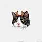 #遇见艺术##手绘插画# 投稿:@十_頁 |

iPad油画棒/奶牛猫
有人喜欢奶牛猫嘛～
猫界里的二哈 ​​​ ​​​​