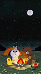 BROWN PIC | GIFs, pics and wallpapers by LINE friends : brown,cony,sally,edward,wallpaper