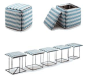 Resource Furniture - 5 or more stools / seats in 1 # AWESOME # for saving space in a little house