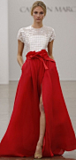 red and white runway fashion ♥✤ | Keep the Glamour | BeStayBeautiful