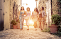 Group of girls walking in a historic center in italy by Cristian Negroni on 500px