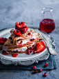 Crepes With Pomegranate #food #yummy <3<3 For guide + advice on healthy #lifestyle, visit http://www.thatdiary.com/