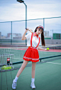 清纯网球少女小清新写真（9）