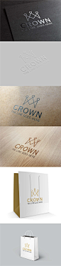 Crown Logo : Logo Desing.