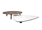 Coffee table / triangular / round / oval - SULLIVAN - Minotti