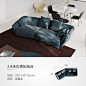 Roodior现代轻奢沙发意式风格异形北欧ins简约弧形客厅组合设计师-tmall.com天猫