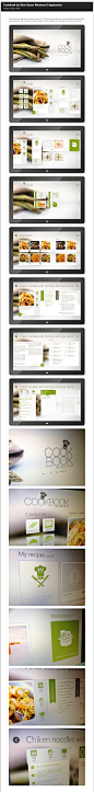 Cookbook by Slow Sense Windows 8 Application on Behance #UI# #APP#
