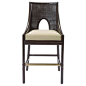 McGuire Furniture: Barbara Barry Caned Bar/Counter Stool: O-362gggggg
