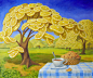 充满柠檬的世界，来自俄罗斯画师Vitaly Urzhumov  |  /urzhumov.info/ ，最后一张也是他的作品，凑数的。