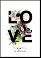 Personalized Thank you card