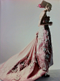 Maryna Linchuk in Dior Couture by Patrick Demarchelier