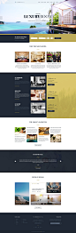 Moon - Hotel PSD Template