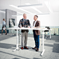 Ergonomic : Ergonomic table is a star in a modern, activity based office. Visuals showing form and function of table ergonomics for ROL | ERGO.