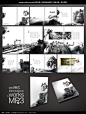 水墨企业宣传画册设计PSD素材下载_企业画册|宣传画册设计图片