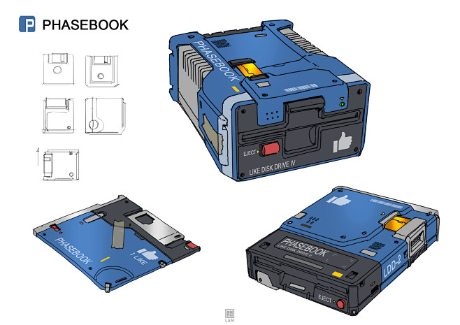 facebook /软盘 