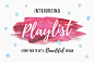 playlist-font