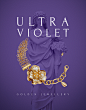 Ultra Violet and Golden Jewelry