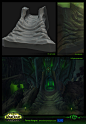 Tomb of Sargeras and Legion buildings - World of Warcraft, Fanny Vergne : I was responsible to create the Tomb of Sargeras and the legion buildings (modeling, texturing and lighting) for World of Warcraft "Legion".