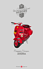 ID:1106089大图-Unconventional Heroes汽车摩托车插画设计