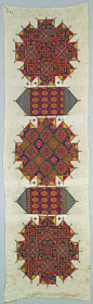 Africa | Embroidered panel from Morocco | ca. 1880 ... | Magical Mo...
